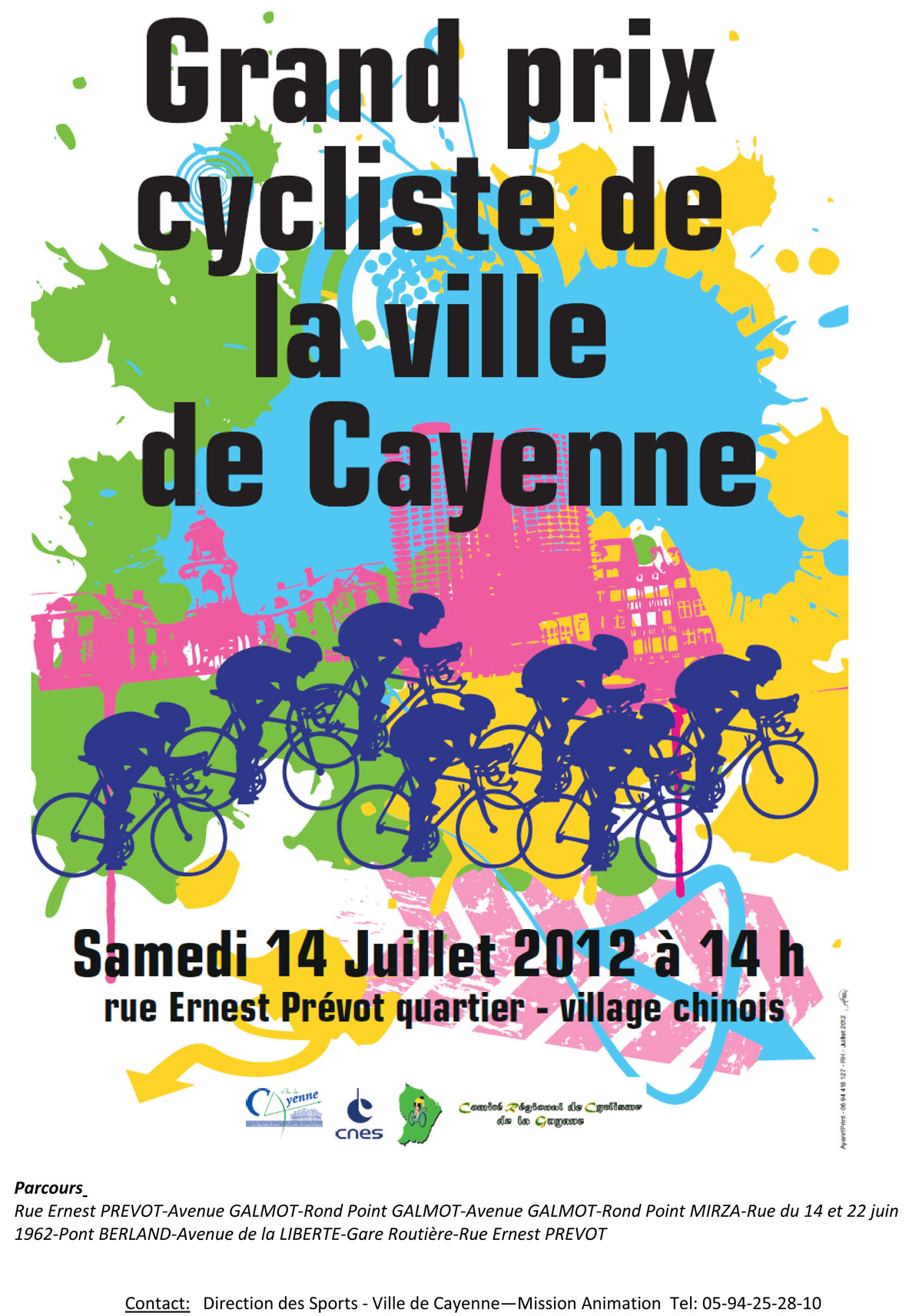 Rendez Vous sportif : Le grand prix cycliste de la ville de Cayenne